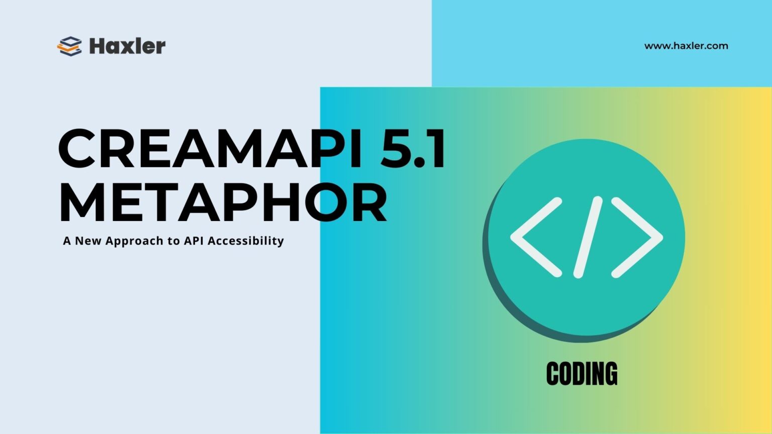 CreamAPI 5.1 Metaphor: A New Approach to API Accessibility